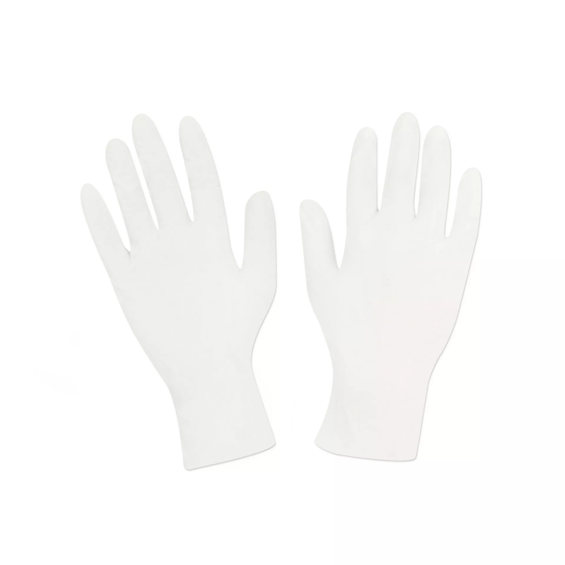 Перчатки латексные неопудренные S белые