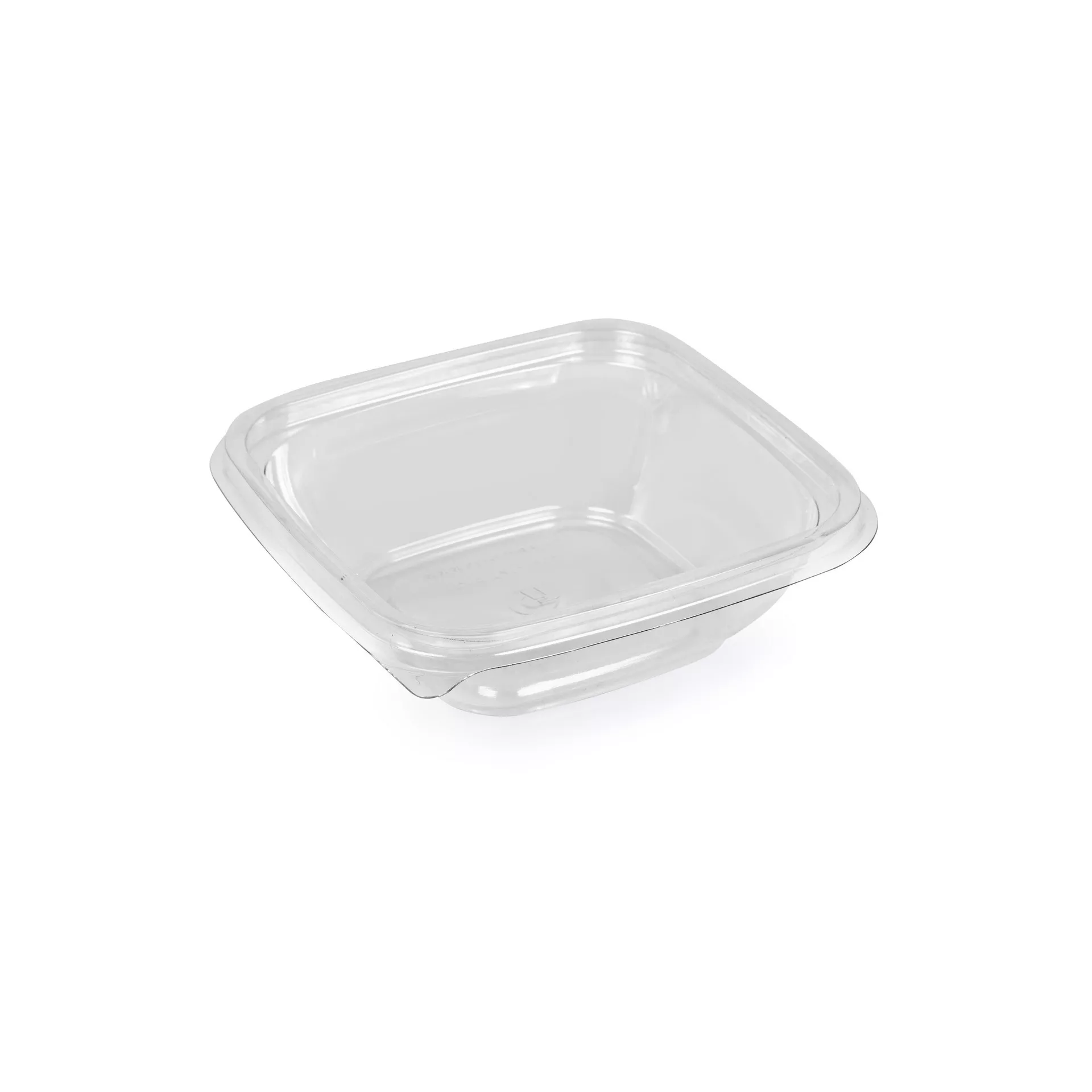 Контейнер квадратный 250мл 126*126*39 ПЭТ (50шт/уп) без крышки прозрачный СпК-1212