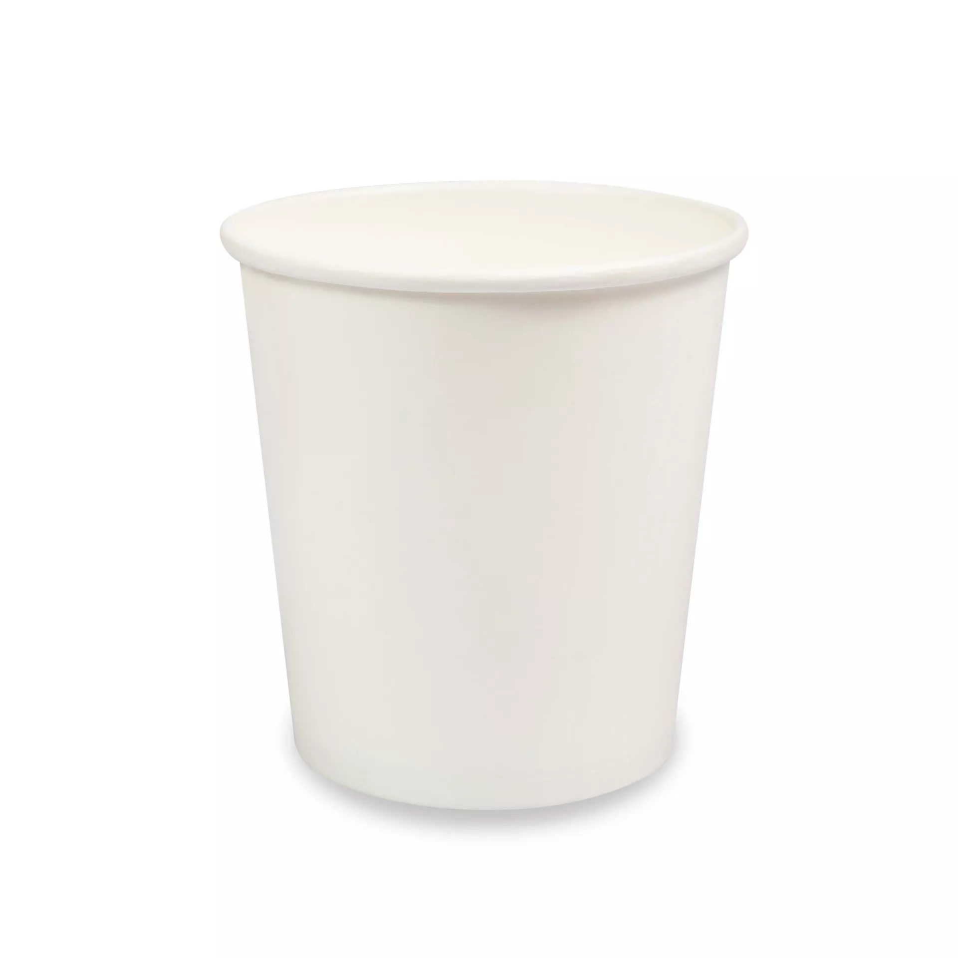 Контейнер бумажный 450 мл белый диаметр 98 мм высота 100 мм