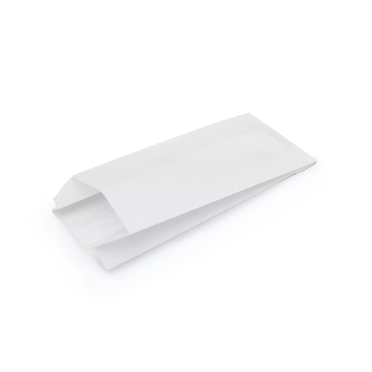 Пакет с плоским дном 90*40*205 мм белый