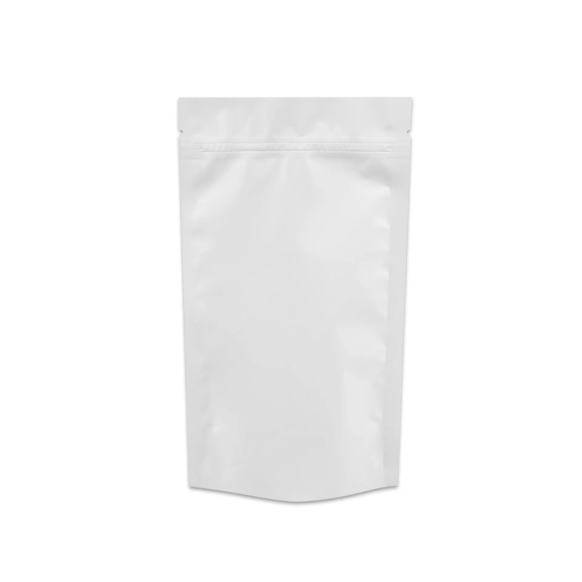 Пакет дой пак с замком зип лок 120*210 мм белый матовый