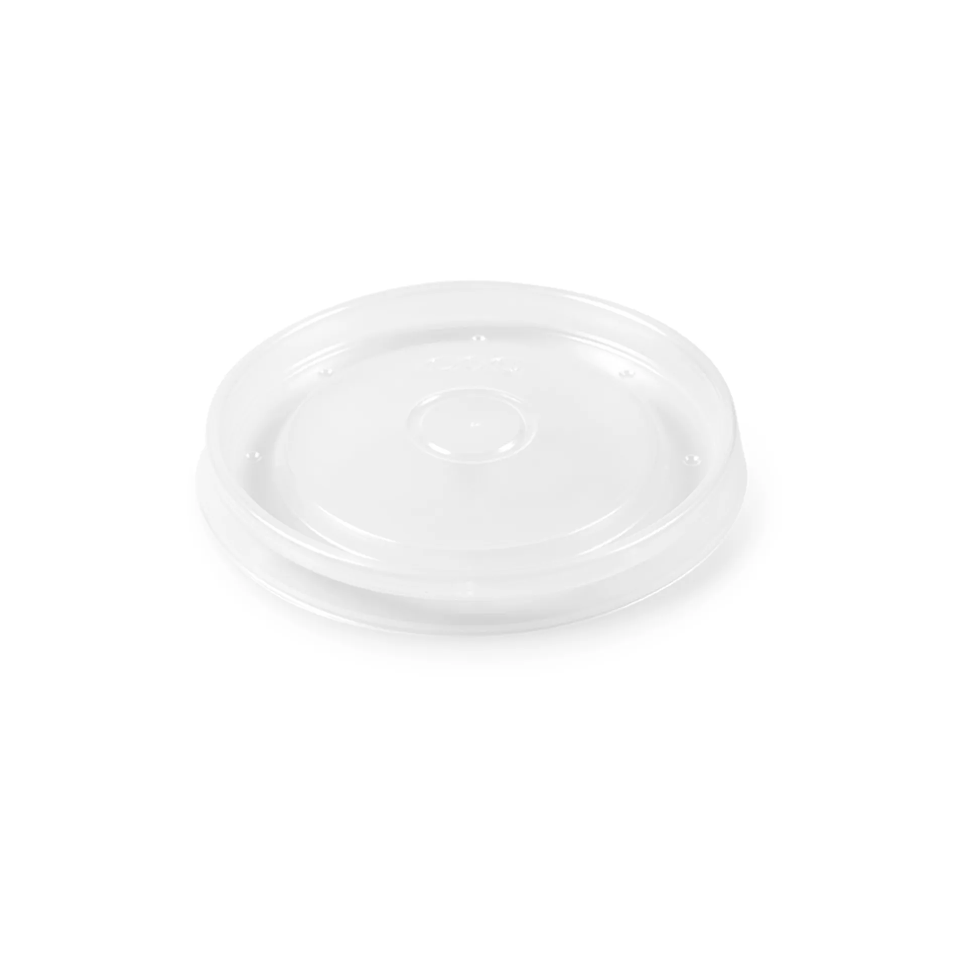 Крышка пластиковая диаметр 115 мм прозрачная