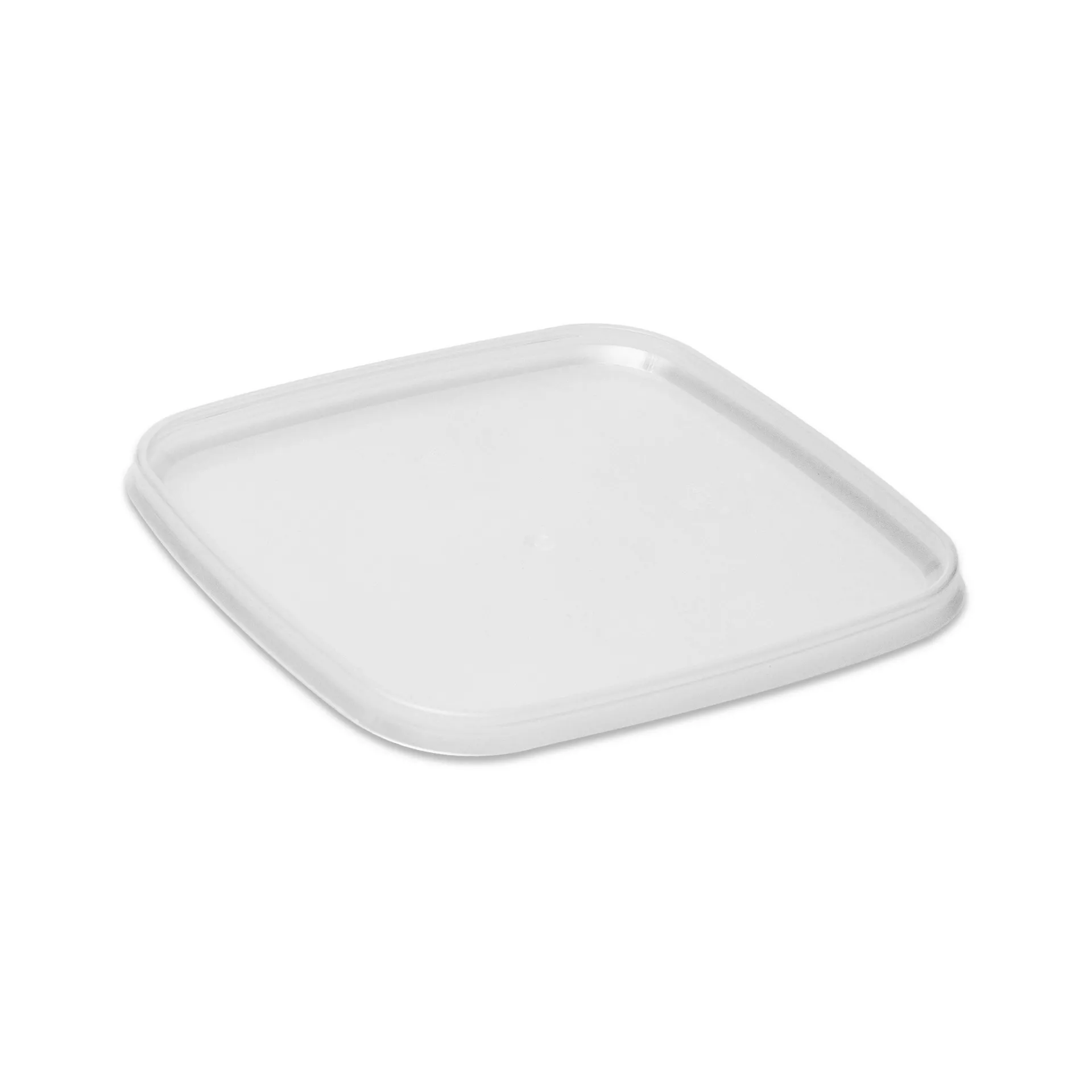 Крышка пластиковая 131*131 мм прозрачная