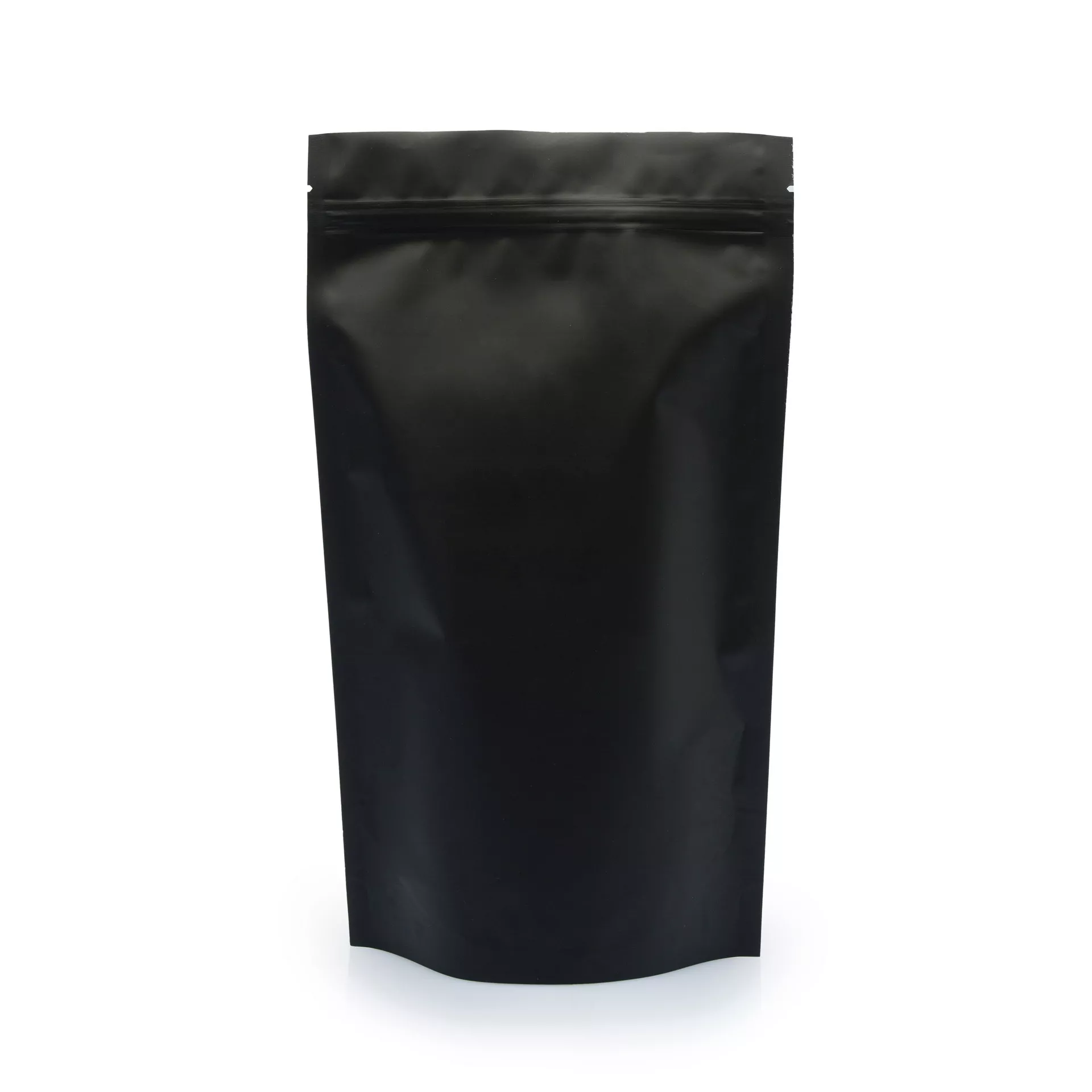 Пакет дой пак с замком зип лок 160*250 мм черный матовый